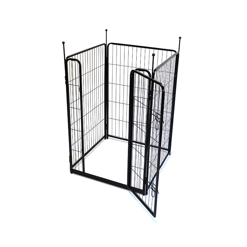 Box in metallo pieghevole per cani da compagnia 68 * 101 * 8 con porte