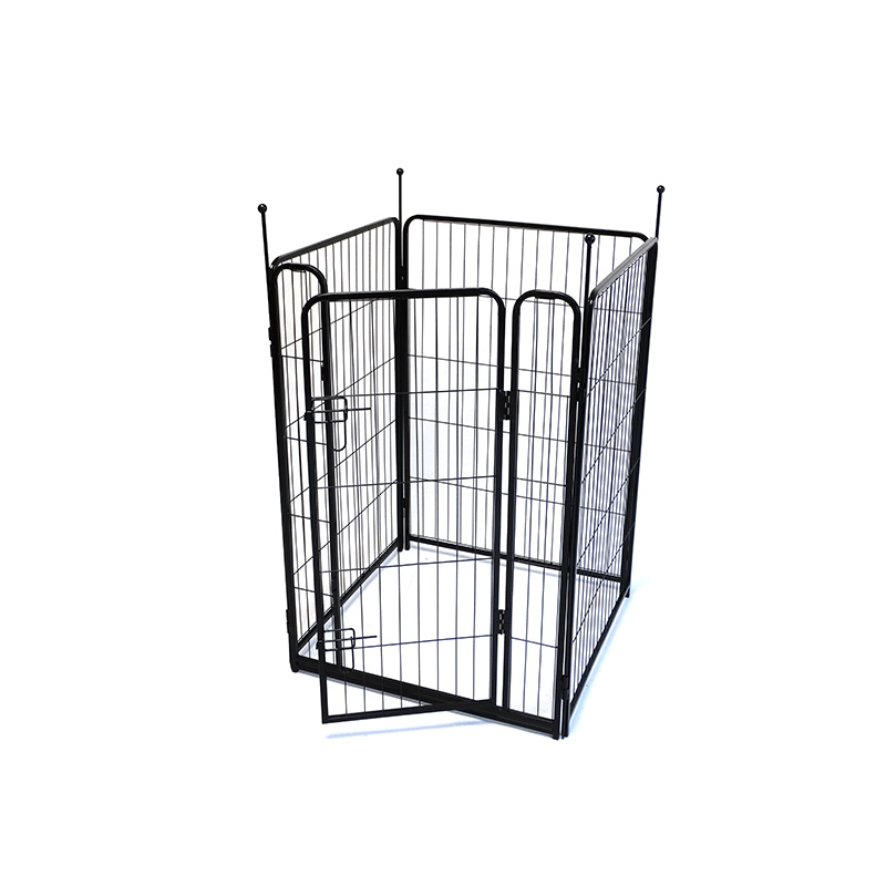 Box in metallo pieghevole per cani da compagnia 68 * 101 * 8 con porte