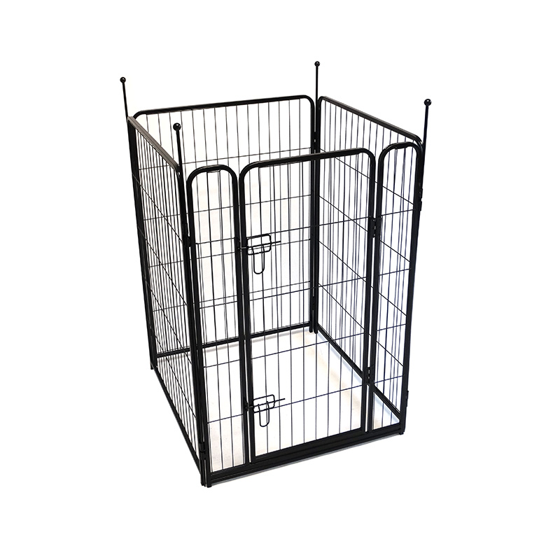 Box in metallo pieghevole per cani da compagnia 68 * 101 * 8 con porte