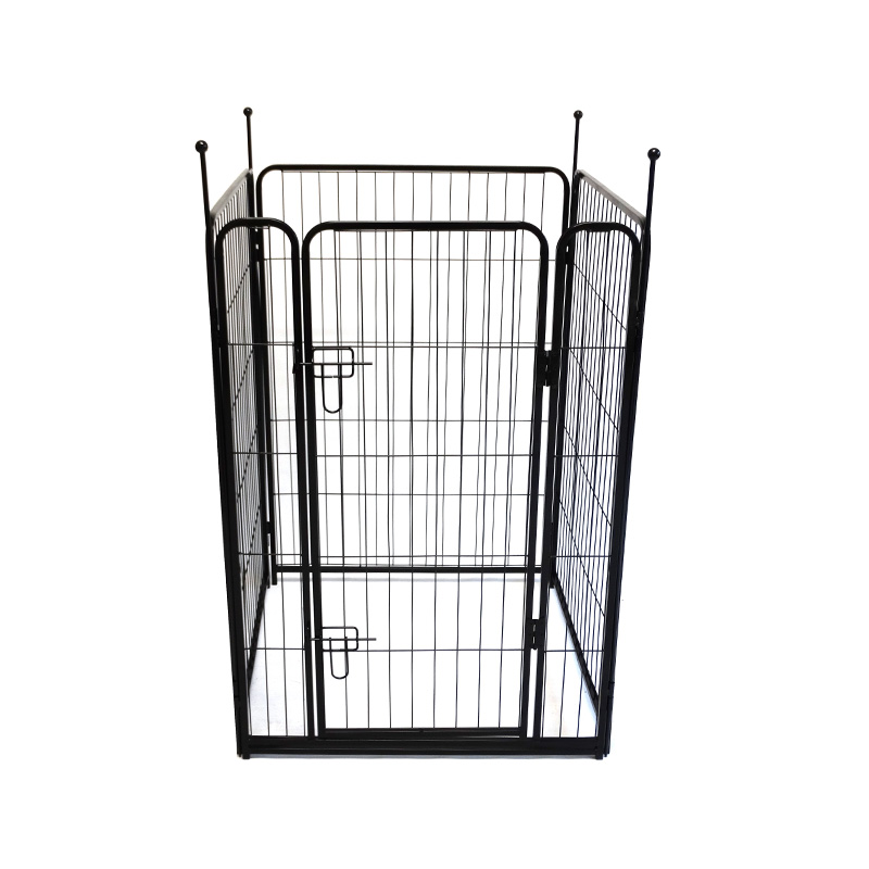 Box in metallo pieghevole per cani da compagnia 68 * 101 * 8 con porte